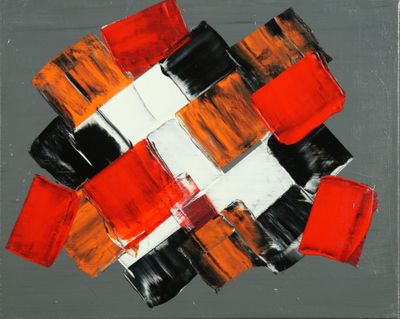 Robert PAILLARD (école contemporaine). Signature. Acrylique …