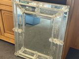 mirrored frame with beaded edge for sale in los angeles, ca