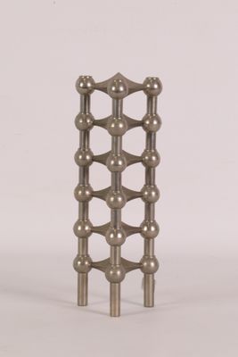 an image of a metal structure that looks like it is made out of balls