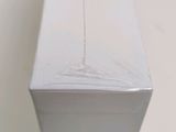 a white box that is sitting on top of a table