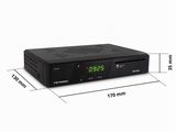 a close up of a digital clock sitting on top of a black box