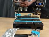 a coffee machine that is sitting on a table