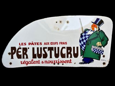 une affiche représentant un homme coiffé d'un haut-de-forme et tenant une canne