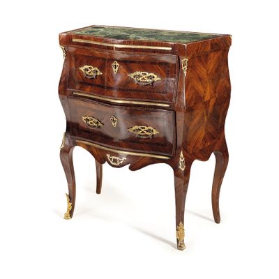 Table DE Chevet PlaquÉE EN Bois DE Violette, Sicile, Xix-XX …