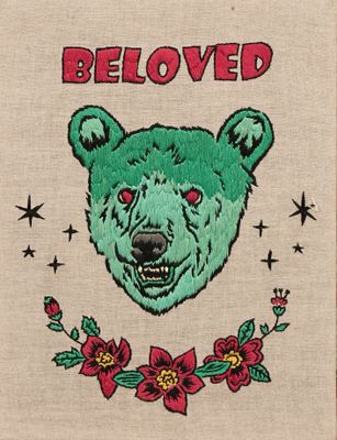 Koichiro Takagi (né en 1974) Beloved 2011 Broderie sur toile…