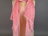 the pink scarf is hanging on a mannequin mannequin mannequin mannequin mannequin mannequin mannequin mannequin mann