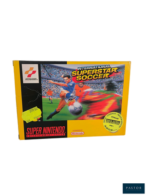 une boîte de jeu sur laquelle figure un jeu de football