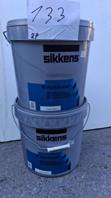 Lot de 2 seaux de peinture façade professionnelle Sikkens Al…