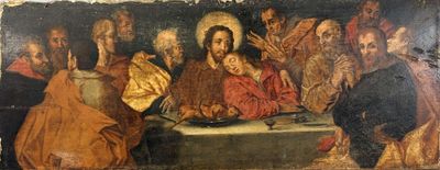 tableau représentant la Cène du Christ