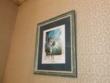 a picture of a picture hanging on the wall