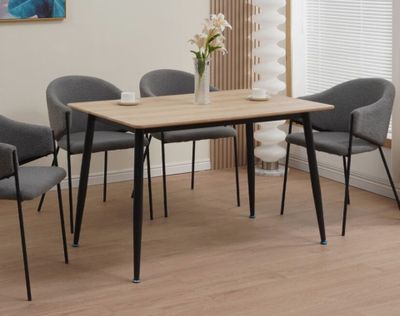 Table de repas style scandinave SCANDI - Couleur : naturel e…
