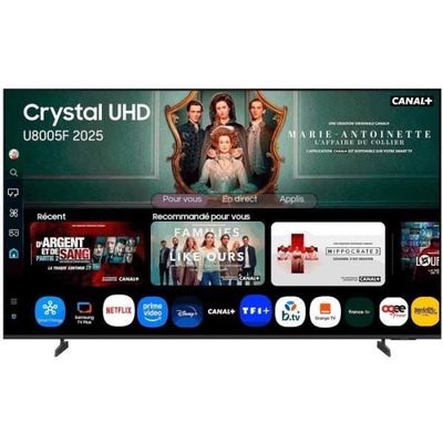 Téléviseur LED intelligent Crystal UHD U600F 55 pouces 4K Ultra HD