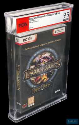 une image représentant un boîtier de jeu vidéo de League of Legends