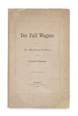 *Der Fall wagen*, un vieux livre dont la couverture est en noir et blanc