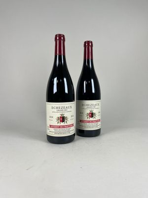 deux bouteilles de vin rouge posées l'une à côté de l'autre sur une table