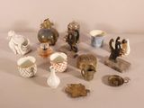 a lot of different items that are sitting on a table