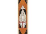 an image of a painting of a person in a boat