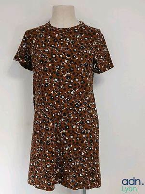 I CODE - Robe imprimé léopard à poches - Taille 34 - Neuf - …