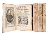 an old book with a picture of a man on it
