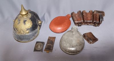 a lot of items that are sitting on a table