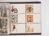 a picture of a collection of postcards in a box