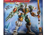 a box of legos with a picture of a robot on it