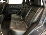 the back seats of a car are black in color