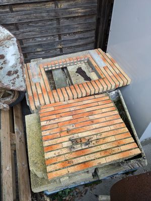 Barbecue démonté sur palette - Photo 1