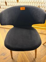 2 Fauteuils CASUAL DIXIE, noir/beige/doré, petits accrocs (photo 4)