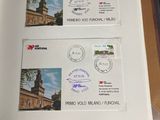 a picture of a book with stamps on it