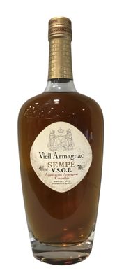 Bouteille VIEIL ARMAGNAC SEMPE, 40°, 70 cl.