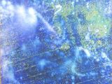 an image of a painting of a blue sky with stars