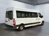 a white van that is parked inside of a building