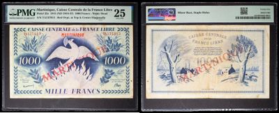 three different types of paper currency are displayed on a black background
