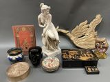 a lot of items that are sitting on a table