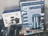 a box of kitchen appliances sitting on a counter