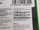 the back of a cell phone with a bar code on it