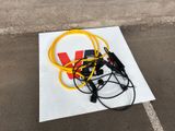 a bunch of wires that are laying on the ground