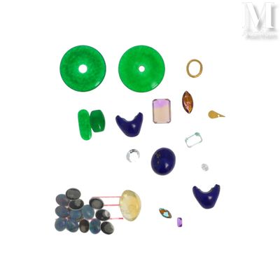 une image représentant un groupe d'objets de différentes couleurs