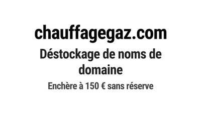 Nom de domaine chauffagegaz.com.