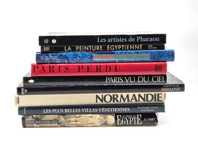 LIVRES. Réunion de divers ouvrages sur l'art, comprenant : -…