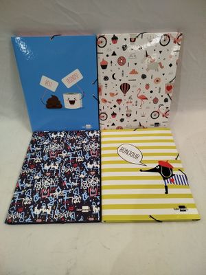 lot de 85 pochettes cartonnées avec rabats LIDERPAPEL