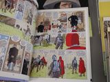 a picture of a comic book with a picture of a man in a hat