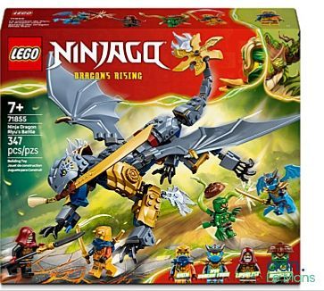 the lego ninja set is in the box with the box open