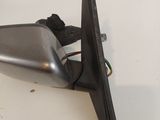 the side view mirror of a car is shown with wires attached to it