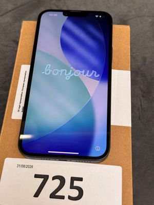 un gros plan d'une boîte sur laquelle est posé un téléphone
