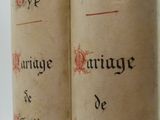 two old books sitting on top of each other