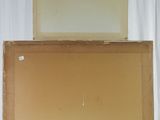 a picture of an easel with a box on top of it