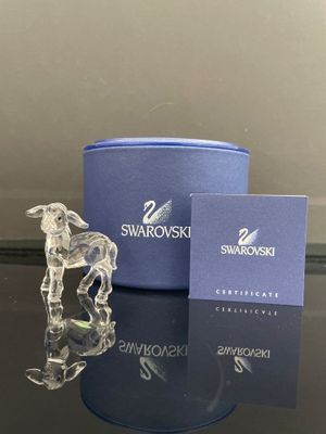 Figurine en cristal Swaronskk avec boîte et carte