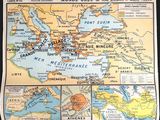 a map of europe showing the major cities of the world